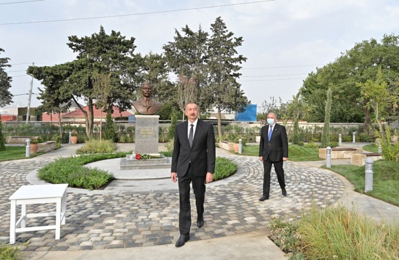 Park named after Murtuza Mukhtarov opened in Amirjan settlement, Baku  President Ilham Aliyev viewed conditions created in the park