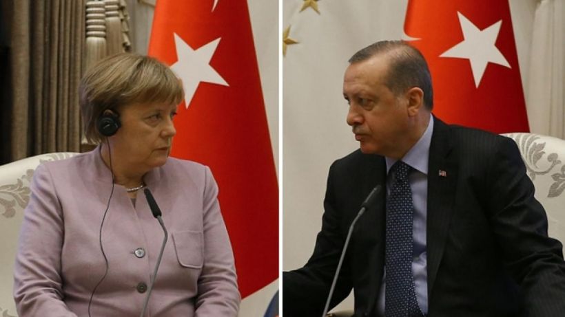 Ərdoğan-Merkel görüşündə Şərqi Aralıq dənizi məsələsi müzakirə olunub