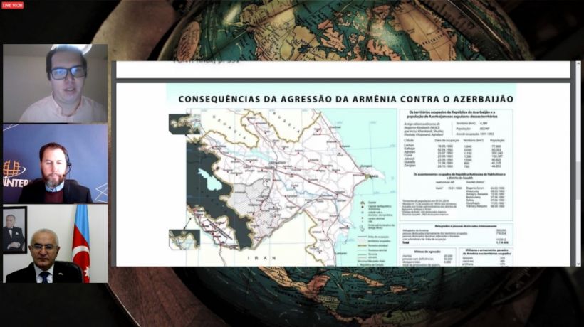Online lecture on Nagorno-Karabakh conflict delivered at University of Brazil