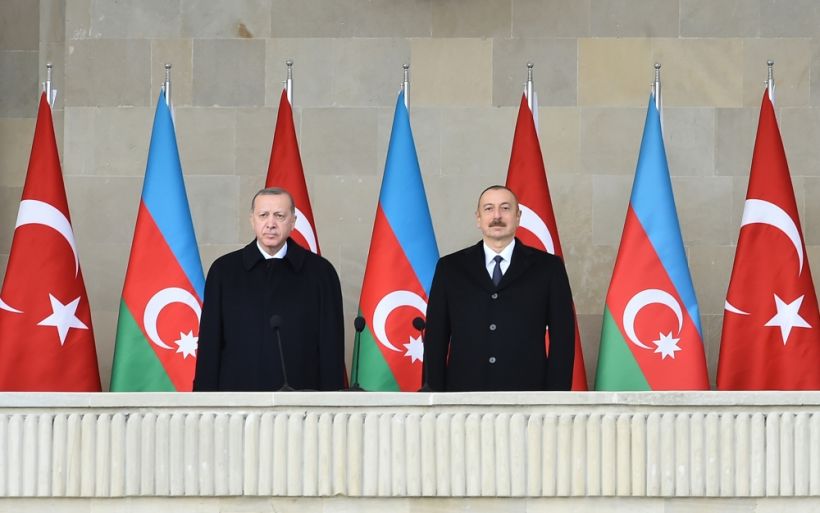 Azərbaycan və Türkiyə prezidentlərinin möhtəşəm qələbə paradındakı tarixi çıxışları -  TAM MƏTN