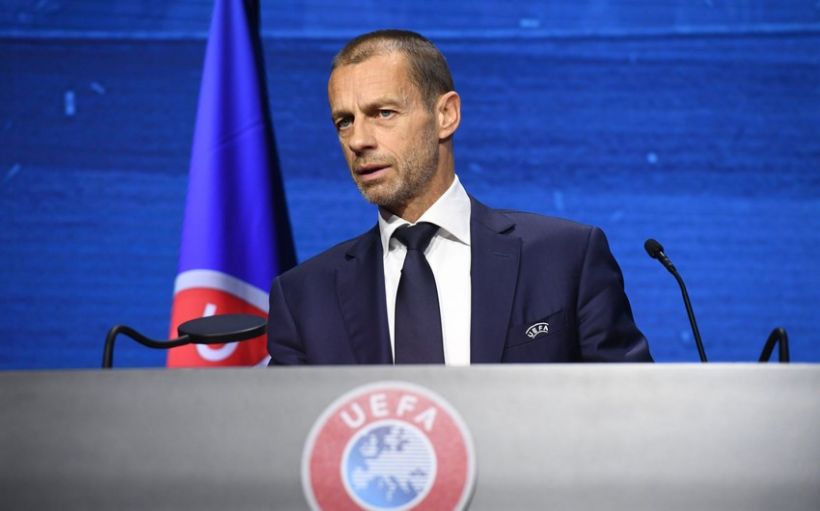 UEFA prezidenti Türkiyə - Uels oyununu izləmək üçün Bakıya gəlib