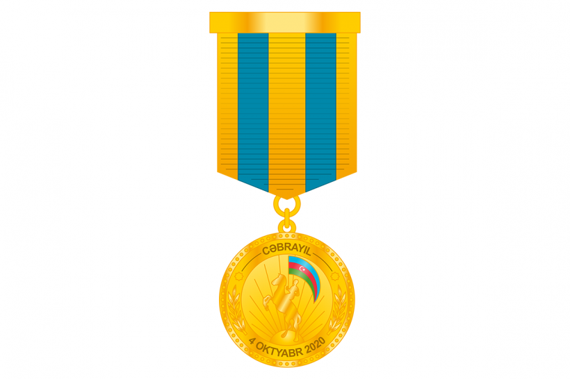 Prezident “Cəbrayılın azad olunmasına görə” medalı ilə təltif edilmə haqqında Sərəncam imzalayıb