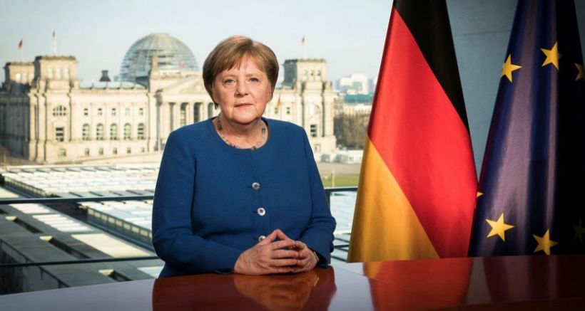 Angela Merkelin sonuncu rəsmi səfəri