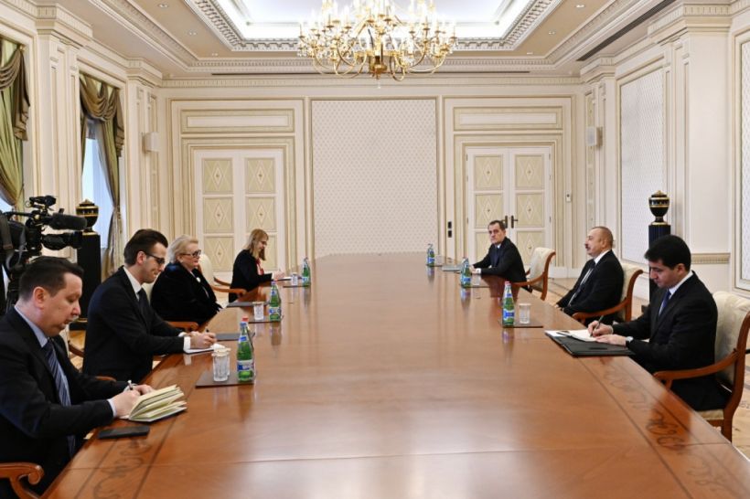 Prezident İlham Əliyev Bosniya və Herseqovinanın xarici işlər nazirini qəbul edib