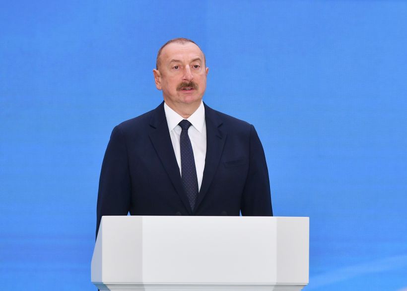 Prezident "Xızı-Abşeron" Külək Elektrik Stansiyasının təməlqoyma mərasimində iştirak edib