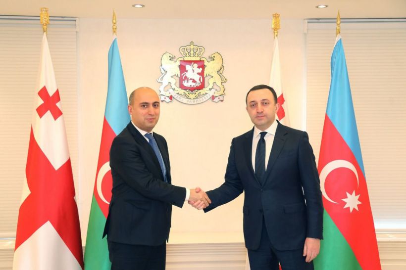 Emin Əmrullayev Gürcüstanın Baş naziri ilə görüşüb