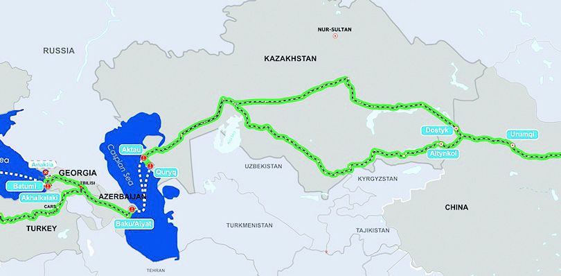 Azərbaycan–Qazaxıstan -Orta Dəhlizin “bel sütunu” 