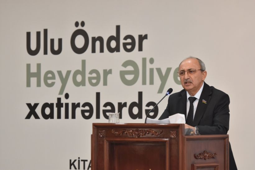 "Ulu Öndər Heydər Əliyev xatirələrdə” kitabının təqdimatı olub