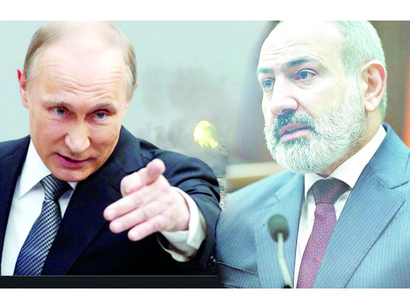 Ermənistanda Putinə qəzəb və İrəvanın anti-Rusiya motivləri