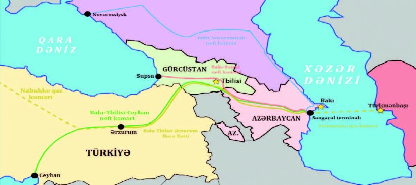 Azərbaycan neftinin dünya marşrutu