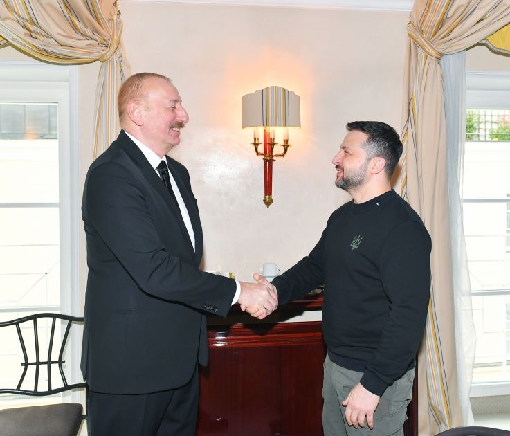 Münxendə Azərbaycan Prezidenti İlham Əliyev ilə Ukrayna Prezidentinin görüşü olub YENİLƏNİB