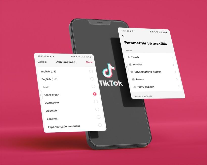 TikTok tətbiqi Azərbaycan dilində istifadəyə verilib