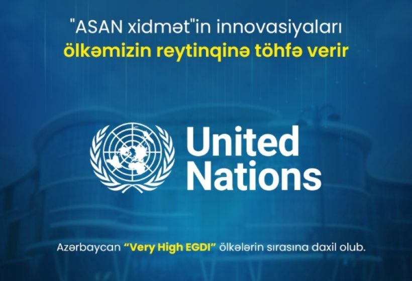 “ASAN xidmət”in innovasiyaları Azərbaycanın reytinqinə töhfə verir