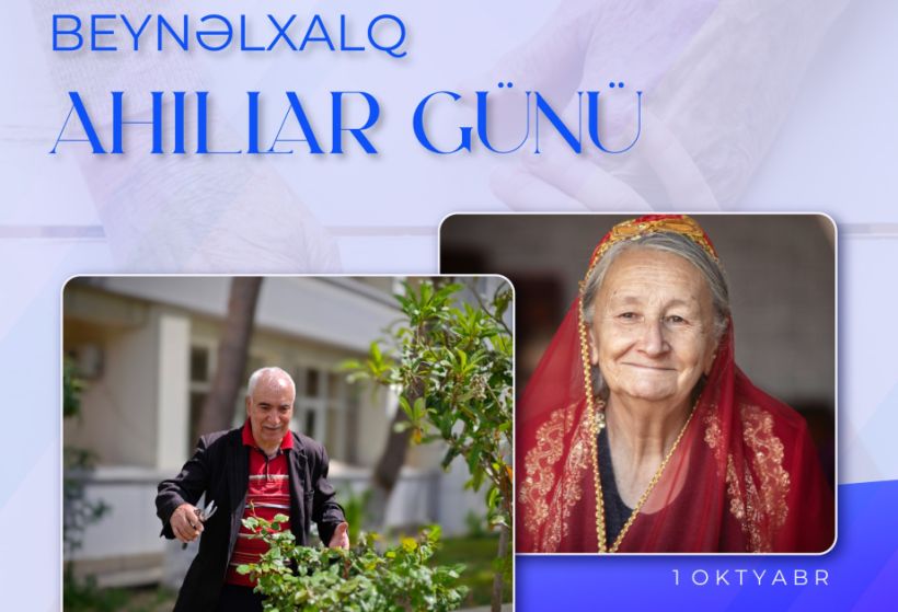 Oktyabrın 1-i Beynəlxalq Ahıllar Günüdür